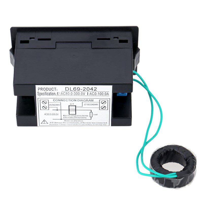 DL69-2042双显 高精度4位显示数字交流电压表 电流表 数显 表头