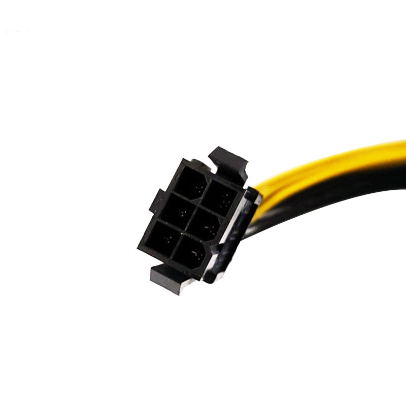 显卡6P转8P电源供电转换转接延长线6Pin转8Pin 6针to8针电源线