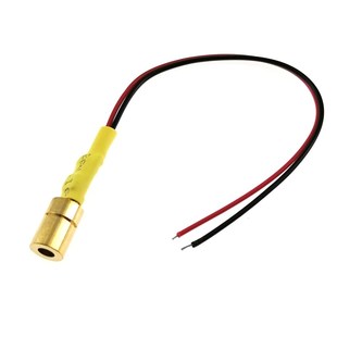 405nm 10mW蓝紫光 点状激光头模组 带准直 循迹 紫色激光 8mm直径