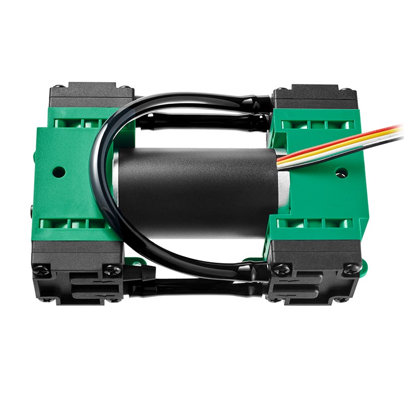 12V微型真空泵-98KPa高负压泵24V小型隔膜气泵可调速无刷无油蓬普