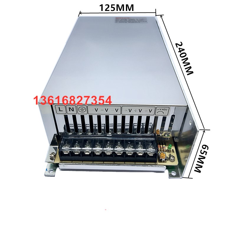 明伟开关电源MS/SE-500-24直流S-600W720W12V36V48V110V220V800W - 封面