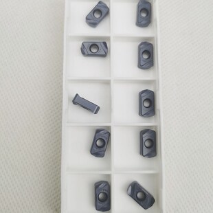 快进给铣刀片LNMU0303/LOGU0303双面开粗通用材质钢件不锈钢刀粒