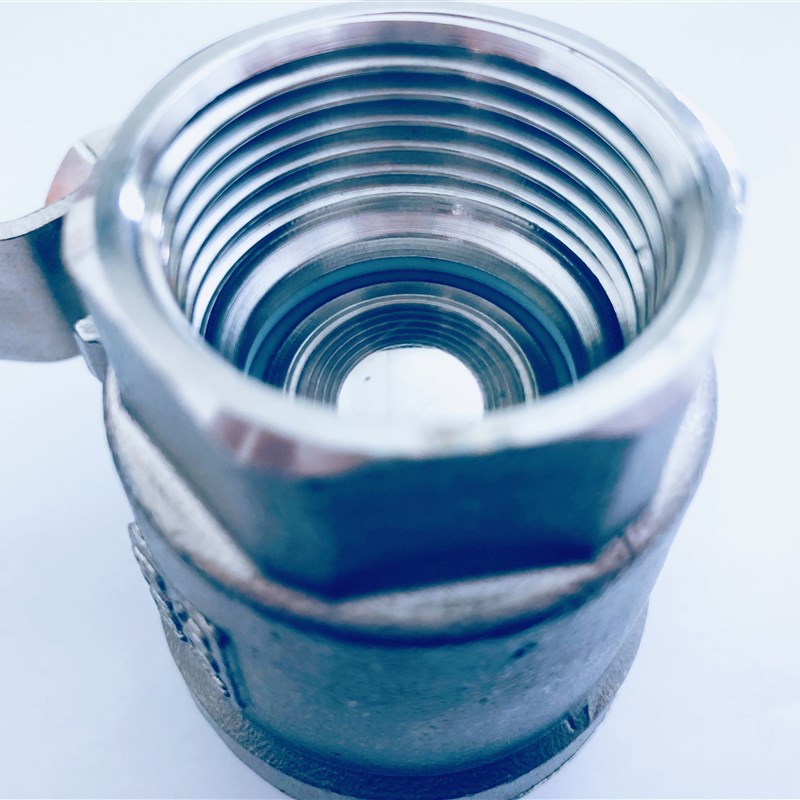 201 304不锈钢二片式球阀阀门 直通式轻型Q11F-16DN15 6分1寸2寸