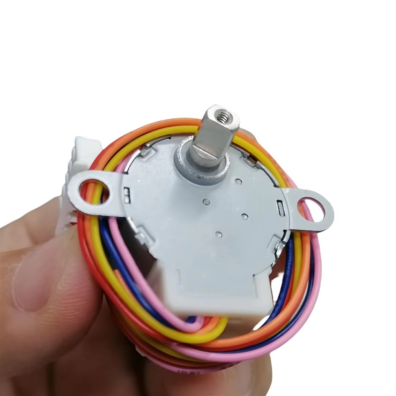 4相5线无线摄像头监控器云台马达24BYJ48步进电机 DC:1V2V速比1/6