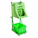 洗眼器 置及洗眼器可携式 移动式 冲淋装 推车紧急壁挂式 可携式