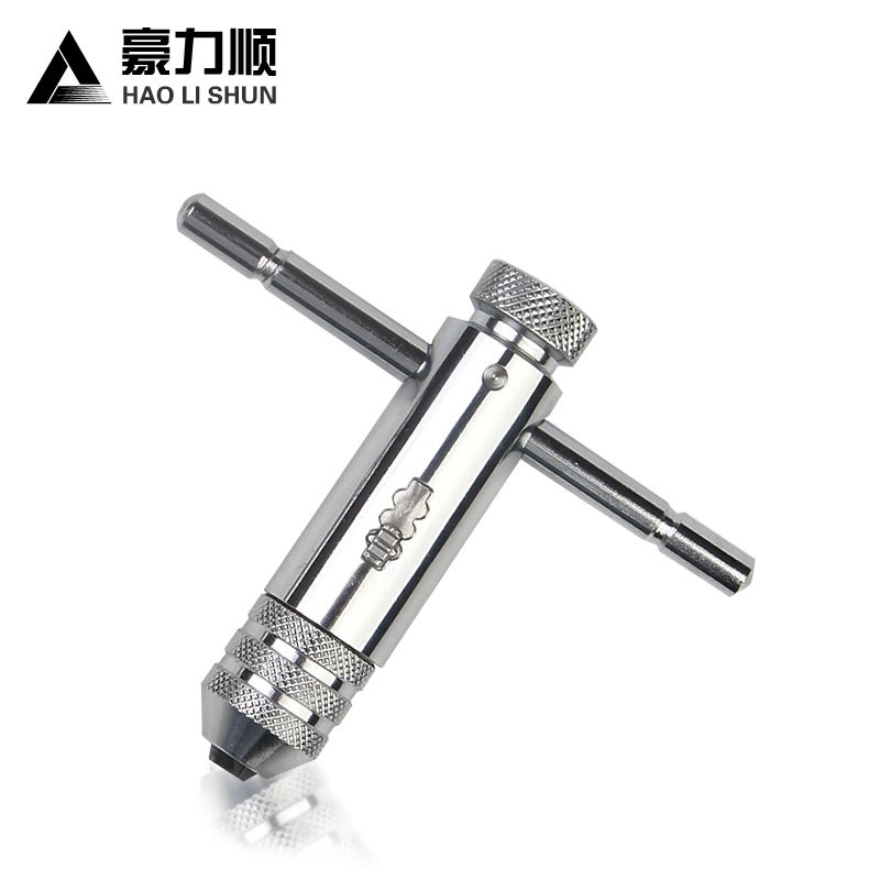 丝锥扳手 T型棘轮丝攻扳手 正反转可调丝攻绞手工具M3-M8 M5-M12