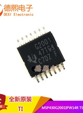 原装 贴片 MfSP430G2001IPW14R 高性能实时控制器TSSOP-14