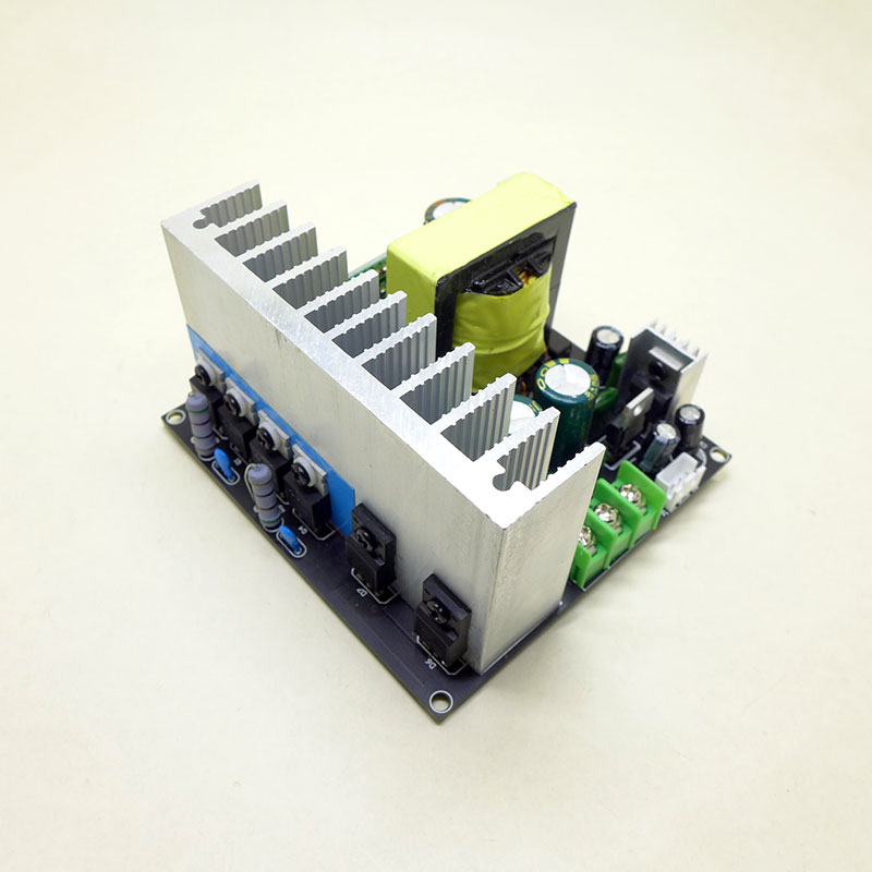 直流12v转正负3h9v56v双电源TDA8954 IRS2092大功率功放升压电源