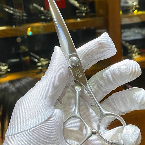 新款日式裁剪进口美发理发TOBI飞牌剪刀XN575综合剪金属声 钴合金