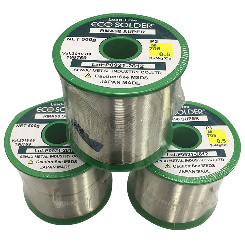 极速千住焊锡丝 M705 P3 s含银3%  0.3-0.4-0.5-0.6mm日本无铅含