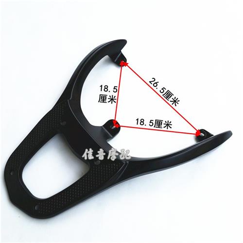 极速小鸟逍e客一代爱马魔兽 绿原佳鹰电动车电摩 尾箱架尾翼后货