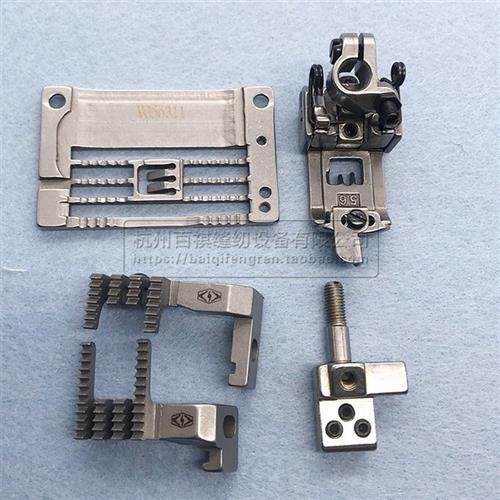 极速星菱888星锐787小r方头绷缝鑚针板牙齿压脚针头3针5.6针距VG5