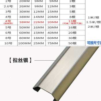 极速厂促加厚不锈l钢地线槽明装压线槽明线网线槽地板地面金属线