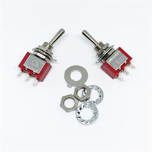 极速整盒钮子开关MTS-102/103u/202/203/403 3/6/9/12脚两/三档