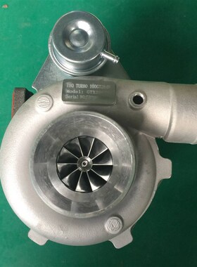 极速改装汽车涡轮增压器特博 TBO GTX2863R 滚珠轴承锻造Y叶轮 45