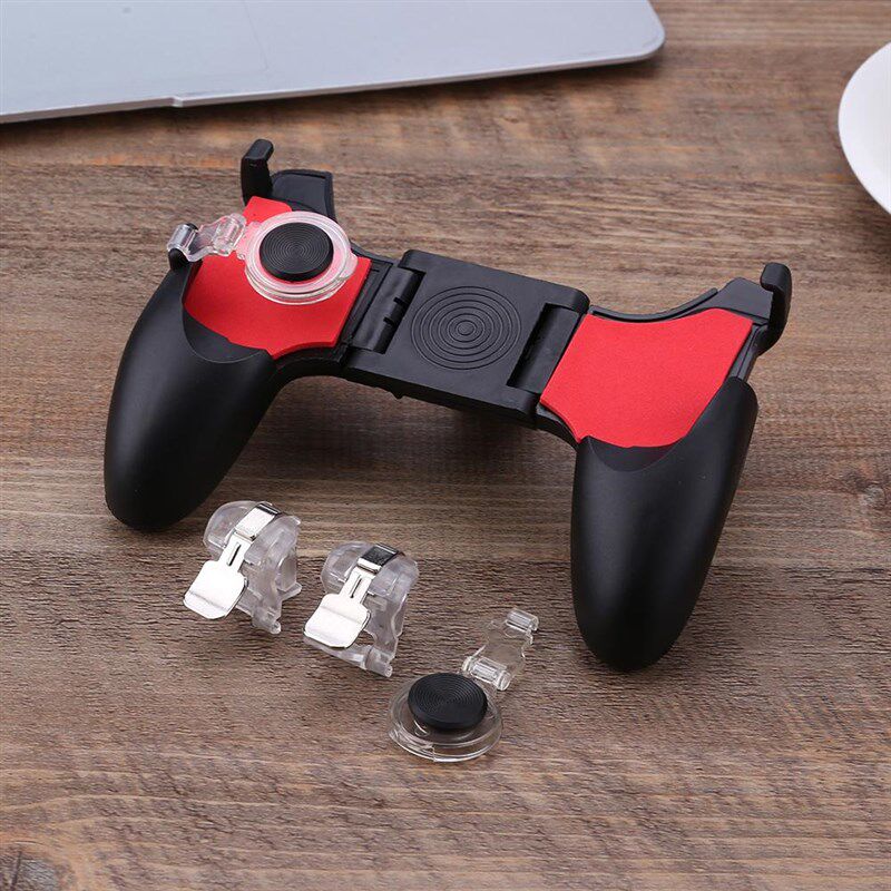 极速5 IN 1 Pubg Controller Trigger GameJpad Phone Game Keypa