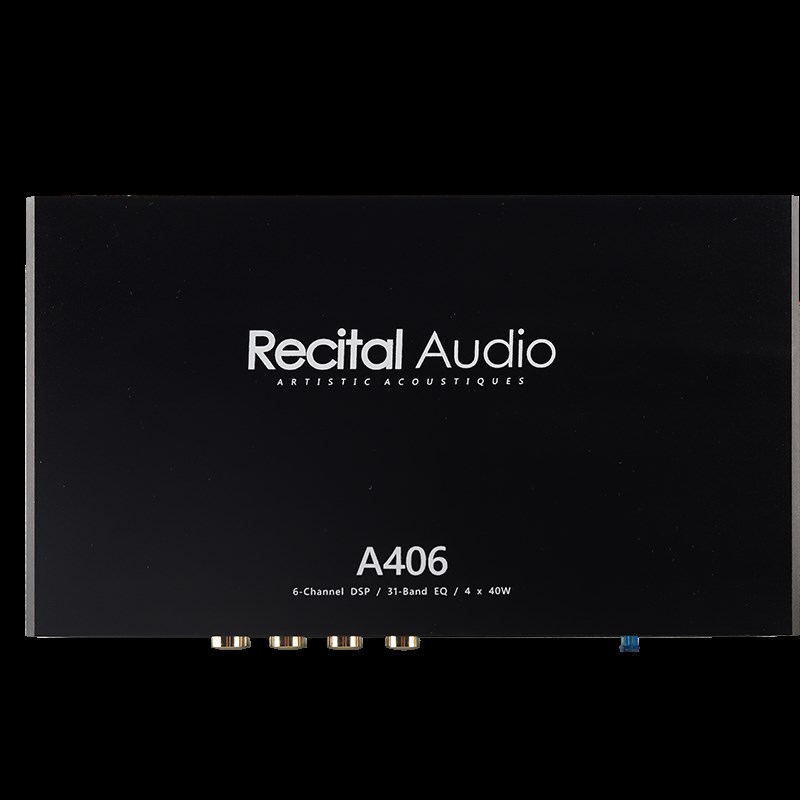 极速Recital雅诗图A406 数字音频处理器DSP功放 4X8Y0W功率输出