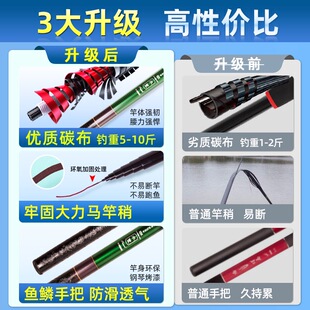 组合钓鱼装 短节鱼竿新手套装 Q备渔具用品入门鱼 钓鱼竿全套装 新品