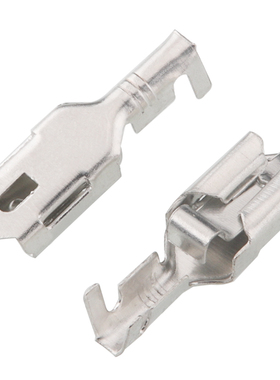 极速100只m6.3自锁插簧v 250带锁母端子 DJ624-D6.3B