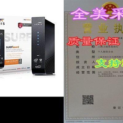 极速ARRIS SURFboard SBG7580AC 32x8 DOCSIS 3.0 Cable Mod.em /