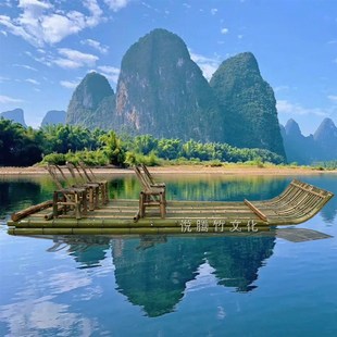 极速长5-6.5米 单双层竹筏精品冲锋舟I橡皮艇钓捕鱼皮划艇水上餐