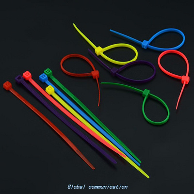 新品480PCS 6 Cojlors 3x100mm Self-Locking Nylon Cable Ties w