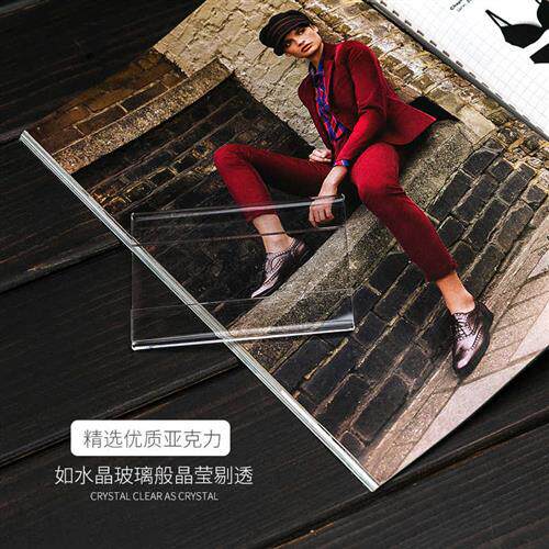 极速鹏盈压克力价钱m牌标价牌 台卡桌牌价格表广告牌 桌面台架桌