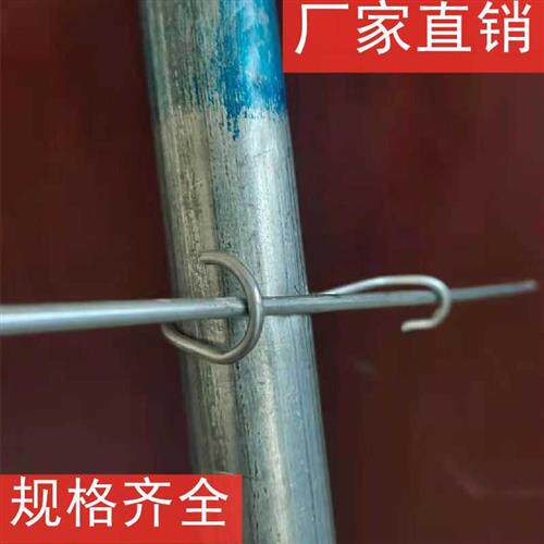新品降温室大棚配件骨架管线卡钢管卡扣压顶簧P钢丝夹卡子顶弹簧