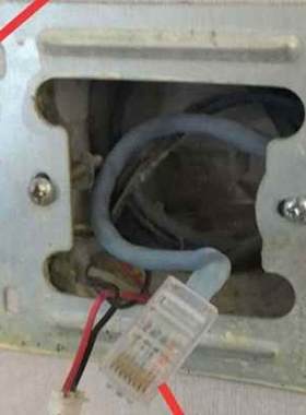 极速E1a0007S室内机U6010楼宇可视对讲门铃分机U6010S挂板支架