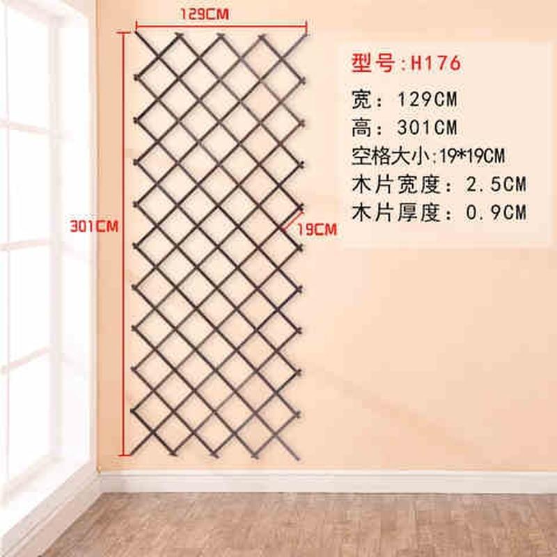 极速爬腾植物架爬墙网格花架植物爬藤架J子花支架室外阳台壁挂式