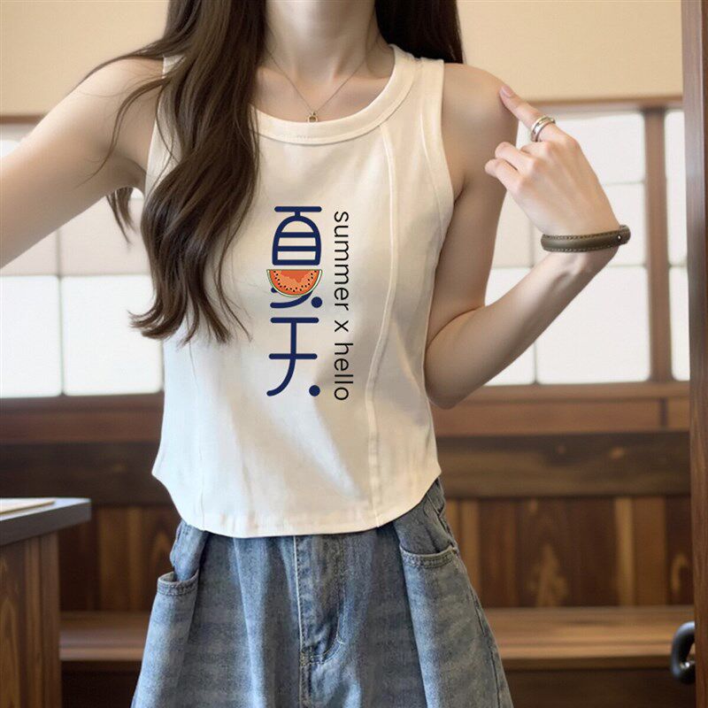 新品吊带背心女内搭夏季20v25新款纯棉可外穿别致泰式独特小众无