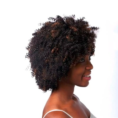 极速-Wigs African wigs blacky ladies explosive head wigs col
