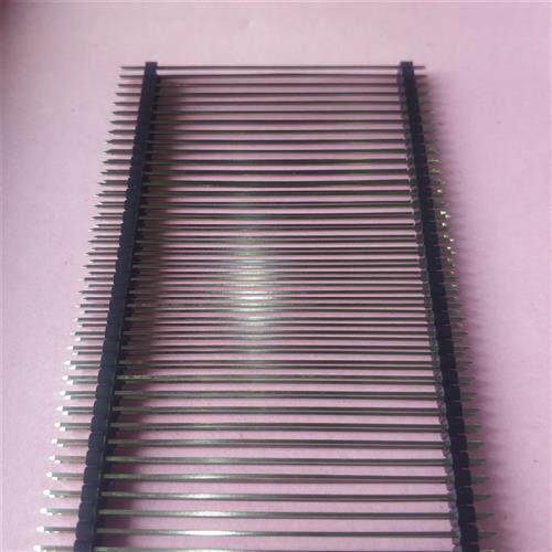 极速2.54间距环保阻m燃针长17mm-55-70mm双排小黑夹连接器一件25