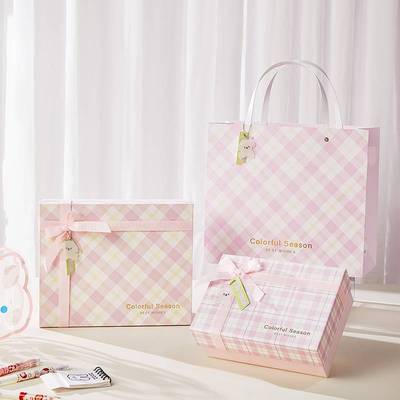 极速方森园礼物i盒大号礼品包装盒小清新送女朋友生日仪式感礼盒