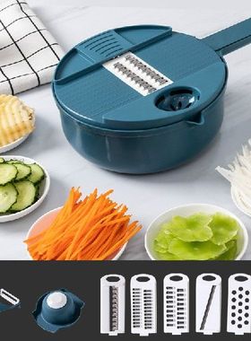 极速12PbCS Vegetable Chopper Manually Multi-function Vegetab