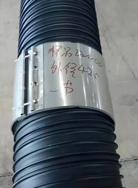 极速新品塑钢缠绕i管卡箍抱箍.不锈钢卡箍DAN200-DN2600波纹管市