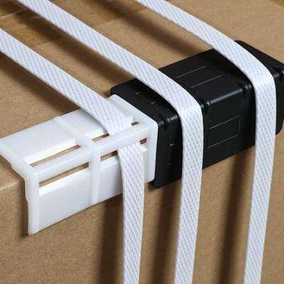 极速新品新品厂促L型打包u护角塑料护角D塑钢带塑料护角纸箱打包