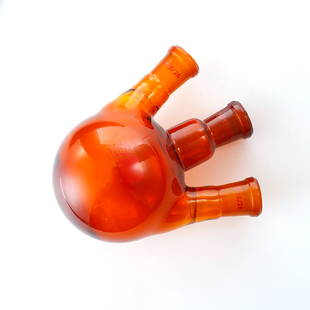 50q 1000 100 500 2000ml圆底 250 极速棕色三口烧瓶25