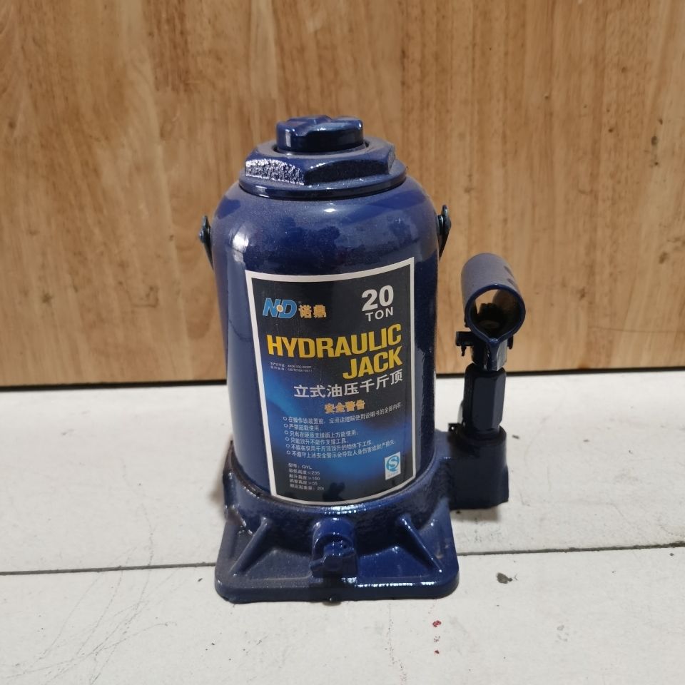 极速新品新品新品k壹号诺鼎20吨立式油压千斤顶L换胎神器车用工U