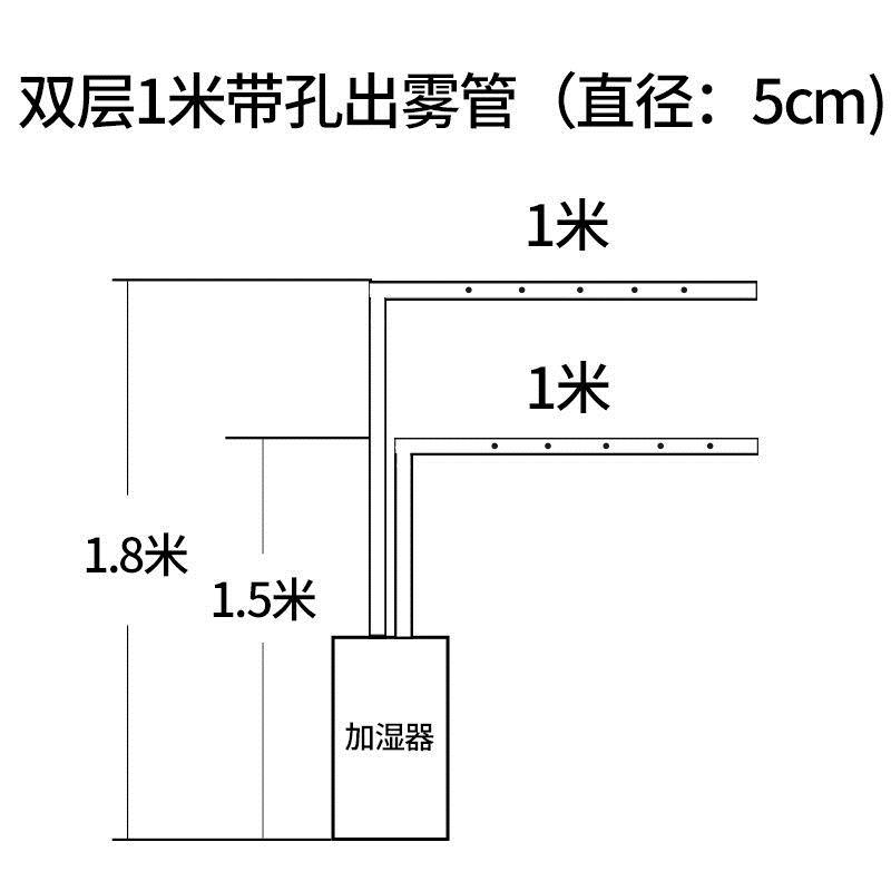 极速新品回烟加湿器大容量大雾量工业G大型商用烟O叶回潮超市蔬菜