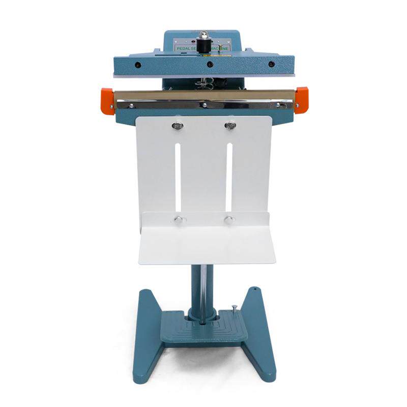 极速新品脚踏式连续封口q机 铝架 脚踩薄膜H塑料袋铝箔封切机 上