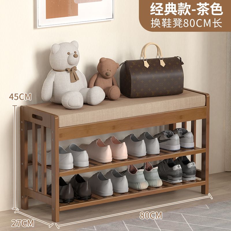 极速新品换鞋凳i家用门口鞋柜坐凳一体可坐式小凳子入门V简约穿鞋