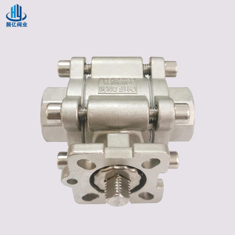 极速新品三片式高压球阀304不ry锈钢高平台内螺纹球阀Q11F-64P气