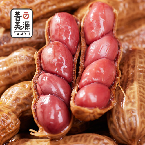 善美源卤煮花生五香香辣