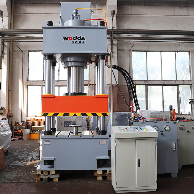 沃达重工500吨电缆沟盖板成型液压机400吨复合材料热压四柱液压机