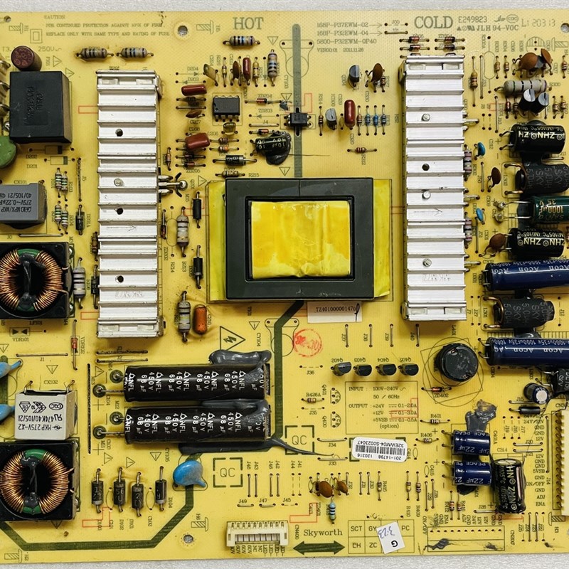 原装创维32E600Y/F/E 32E61HR 电源板5800-P32EWM-0P40 168P-P37E