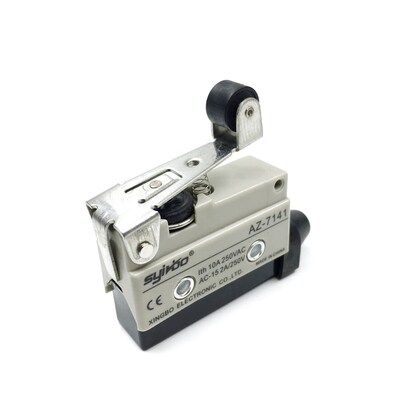 银触点带轮微动开关AZ-7141微型触碰限位行程开关CZTZ-7141自复位