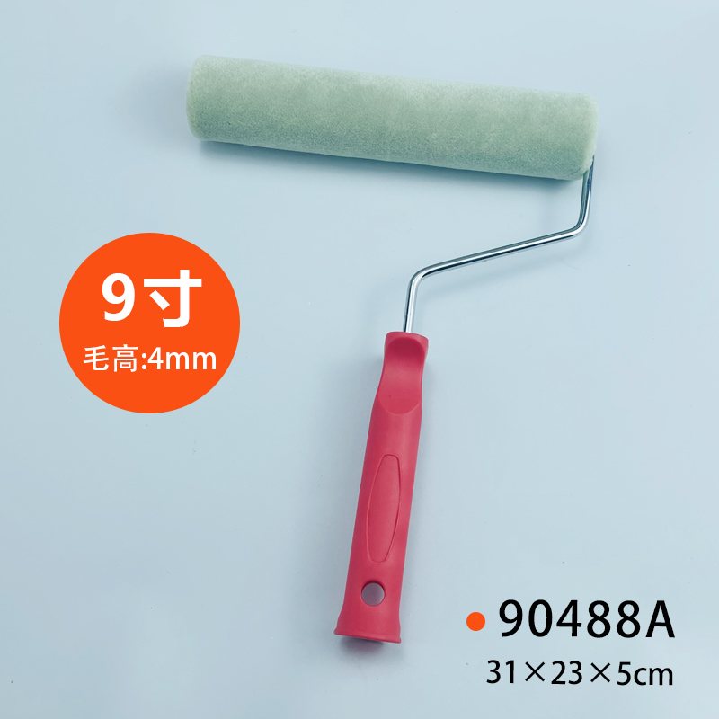 短毛羊毛滚筒刷大小拇指滚芯4寸6寸8寸无死角滚筒乳胶漆油漆工具