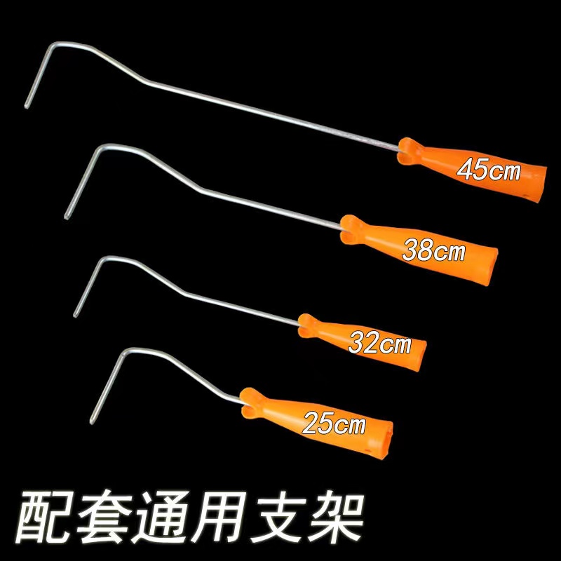 4寸滚筒刷小拇指滚芯修边角油漆涂料乳胶漆迷你滚筒船刷小滚筒刷