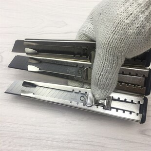 不锈钢全铁美工刀大码大号裁纸刀壁纸刀介刀刀架刀片工具刀工业用